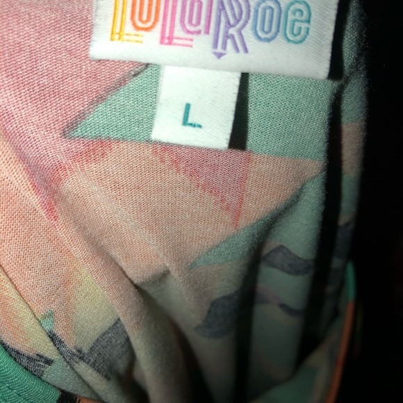 Lularoe colorful Irma - Picture 2 of 4